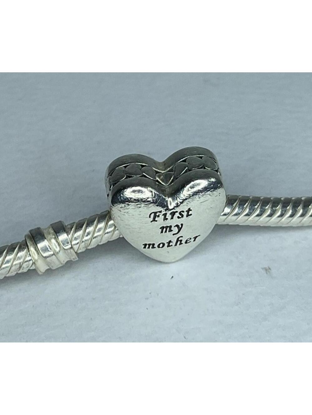 Pandora First My Mother Forever My Friend Heart Charm Retired